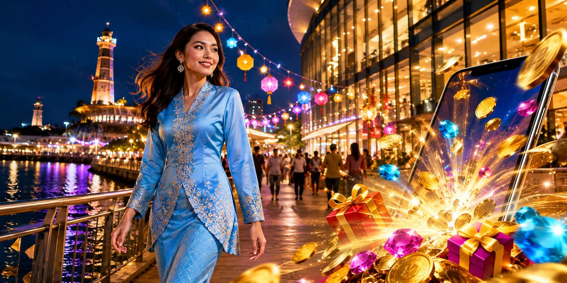 Pemain Malaysia berbaju kurung bermain poker mudah alih 1776